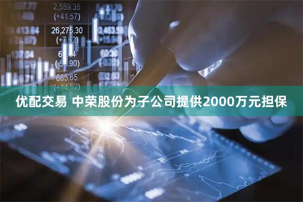 优配交易 中荣股份为子公司提供2000万元担保