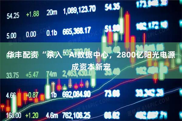 华丰配资 “杀入”AI数据中心，2800亿阳光电源成资本新宠