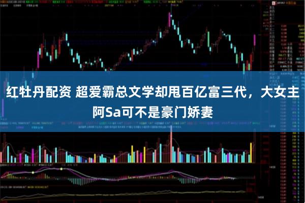 红牡丹配资 超爱霸总文学却甩百亿富三代，大女主阿Sa可不是豪门娇妻